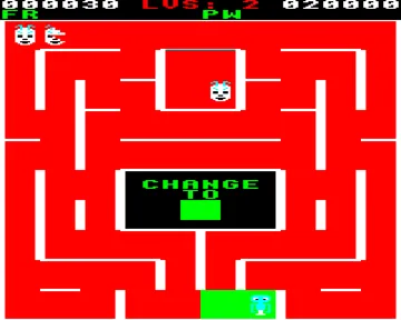 Spectramania (1986)(Acorn User)[SP1] screen shot game playing